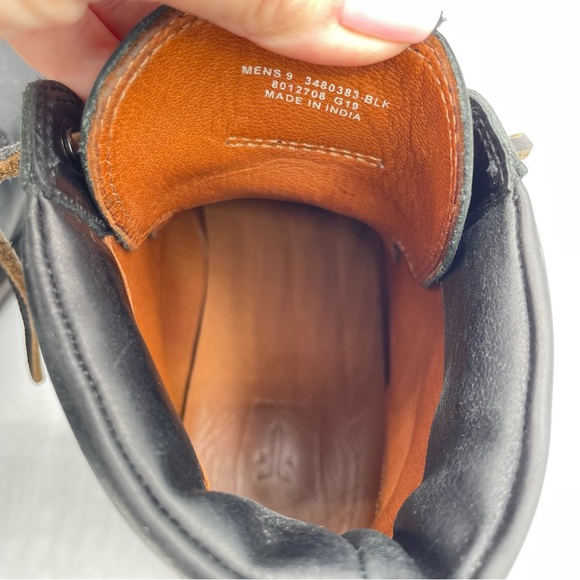 Frye Men’s Mid-Calf Boots Black 9 - Picture 14 of 16